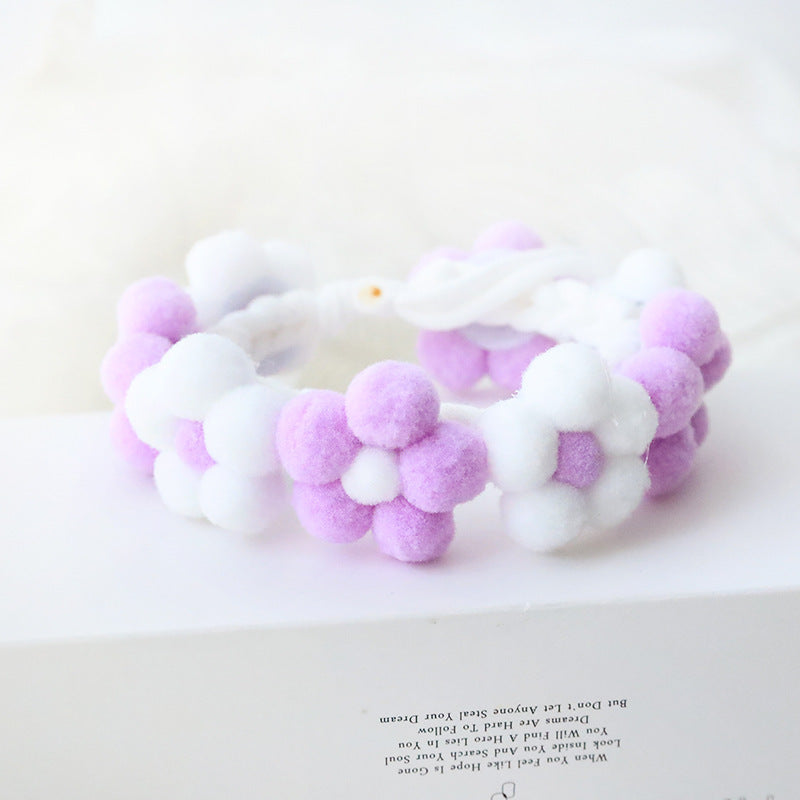 HKM-822163 Flower Design Adjustable Pet Collar in Various Colors