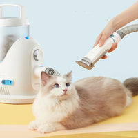 HKM-822227 Household Dog Hair Clipper and Vacuum Cleaner Combo with Shears and Combs