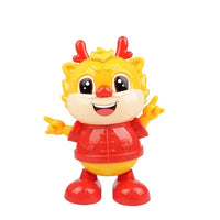 HKM-822291 Dancing Cartoon Dragon Robot Toy with Light and Sound for Kids