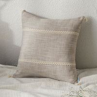 HKM-822419 Cotton Removable and Washable Rectangular Pillowcase Set with Core