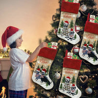 HKM-822419 Festive Cat and Dog Socks with Pendant for Christmas Tree Decoration