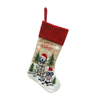 HKM-822419 Festive Cat and Dog Socks with Pendant for Christmas Tree Decoration