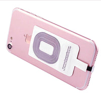 HKM-822483 Wireless Charging Receiver for iPhone and Compatible Mobile Phones, QI Standard, Induction Charging, Various Sizes Available