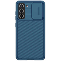 HKM-822547 Samsung S21 FE 2021 Anti-Peeping Black Mirror Pro Lens Slide Protection Cover