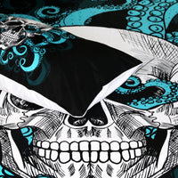 HKM-822611 Octopus Skull 3-Piece Bedding Set - European and American Polyester Quilt Cover