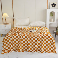 HKM-822611 Versatile Flannel Blanket in Multiple Sizes and Patterns - Ideal for All Seasons