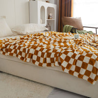 HKM-822611 Versatile Flannel Blanket in Multiple Sizes and Patterns - Ideal for All Seasons