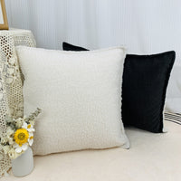 HKM-822739 Electric USB Heating Pillow Hand Warmer - Plush Material, Solid Color, 45x60cm and 45x45cm Options