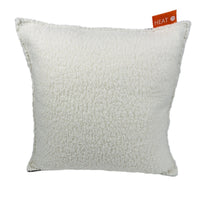 HKM-822739 Electric USB Heating Pillow Hand Warmer - Plush Material, Solid Color, 45x60cm and 45x45cm Options