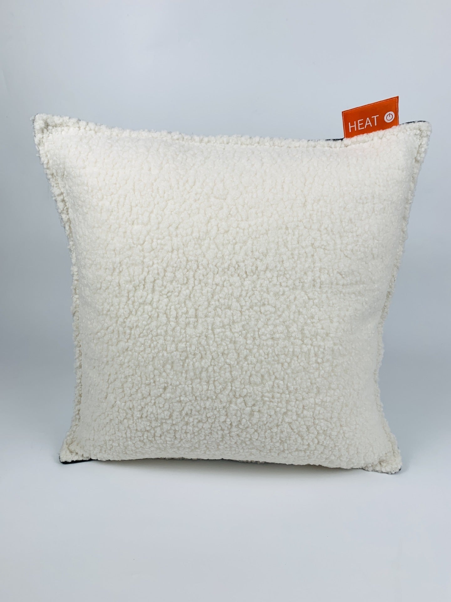 HKM-822739 Electric USB Heating Pillow Hand Warmer - Plush Material, Solid Color, 45x60cm and 45x45cm Options