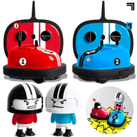 HKM-822867 Interactive 2 Player RC Bumper Cars - Remote Control Car Toys for Kids, Fun Indoor-Outdoor Battle Game
