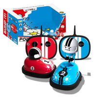 HKM-822867 Interactive 2 Player RC Bumper Cars - Remote Control Car Toys for Kids, Fun Indoor-Outdoor Battle Game