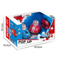 HKM-822867 Interactive 2 Player RC Bumper Cars - Remote Control Car Toys for Kids, Fun Indoor-Outdoor Battle Game