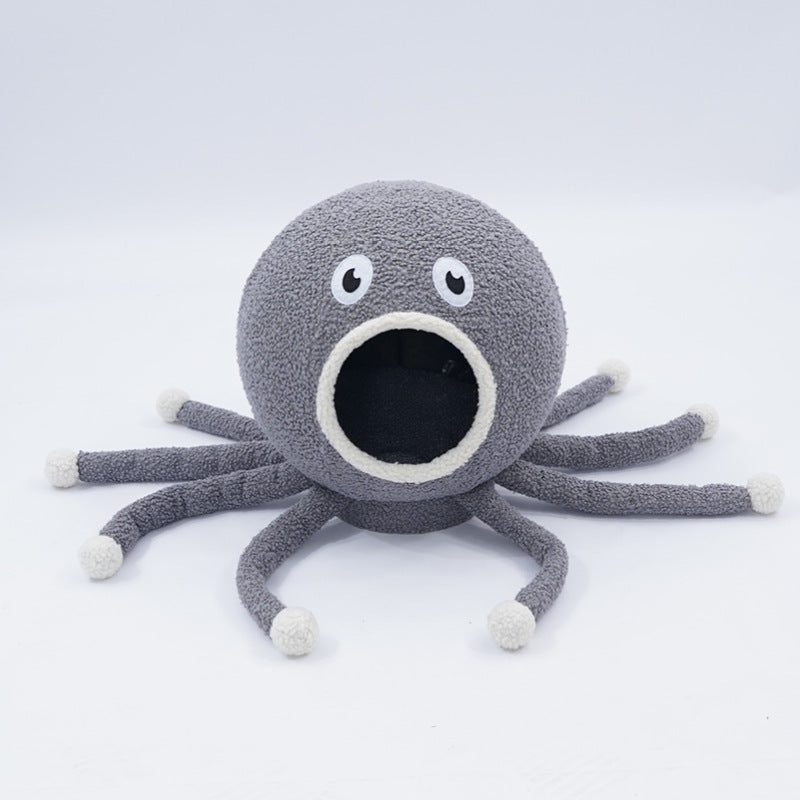 HKM-822995 Pet Deep Sleep Cartoon Plush Nest