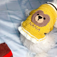 HKM-823187 Knitted Sweater for Pets in Multiple Colors and Patterns - Autumn and Winter Collection
