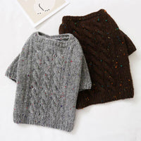 HKM-823187 Knitted Sweater for Pets in Multiple Colors and Patterns - Autumn and Winter Collection