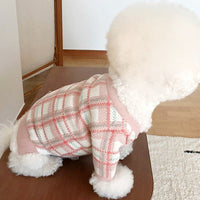 HKM-823187 Knitted Sweater for Pets in Multiple Colors and Patterns - Autumn and Winter Collection