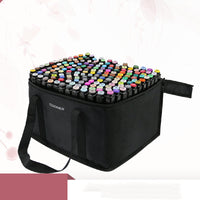 HKM-823379 Hand-Drawn Design Oily Pens for Art and Coloring, 168 Colors Available
