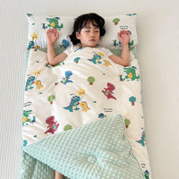 HKM-823443 Cozy Cartoon Children's Cotton Sleeping Bag - Year-Round Anti-Kick Comfort