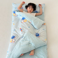 HKM-823443 Cozy Cartoon Children's Cotton Sleeping Bag - Year-Round Anti-Kick Comfort