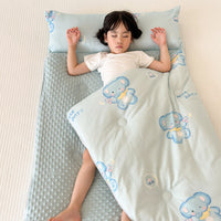 HKM-823443 Cozy Cartoon Children's Cotton Sleeping Bag - Year-Round Anti-Kick Comfort