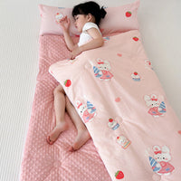 HKM-823443 Cozy Cartoon Children's Cotton Sleeping Bag - Year-Round Anti-Kick Comfort