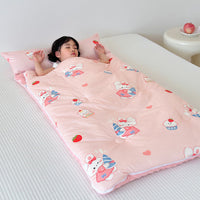 HKM-823443 Cozy Cartoon Children's Cotton Sleeping Bag - Year-Round Anti-Kick Comfort