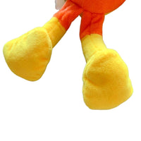 HKM-823443 Interactive Squeaky Dog Toy - Chew-Resistant Plush Chicken for Play and Dental Care