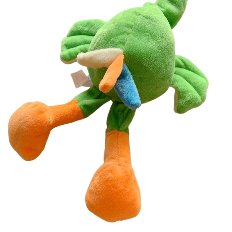 HKM-823443 Interactive Squeaky Dog Toy - Chew-Resistant Plush Chicken for Play and Dental Care