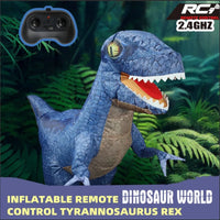 HKM-823443 Remote Control Inflatable Dinosaur Toy with 6 Channels and 30m Range for Kids