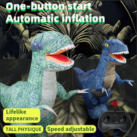 HKM-823443 Remote Control Inflatable Dinosaur Toy with 6 Channels and 30m Range for Kids