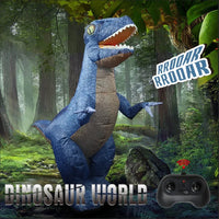 HKM-823443 Remote Control Inflatable Dinosaur Toy with 6 Channels and 30m Range for Kids