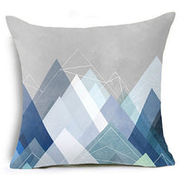 HKM-823891 Modern Minimalist Geometric Abstract Pillowcase - 45x45cm Blended Fabric