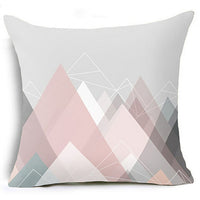 HKM-823891 Modern Minimalist Geometric Abstract Pillowcase - 45x45cm Blended Fabric