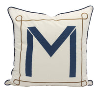 HKM-824147 Elegant Dutch Velvet Embroidery Pillow Cover, 45x45cm, Modern Design Accent Cushion