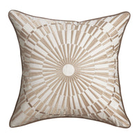 HKM-824147 Elegant Dutch Velvet Embroidery Pillow Cover, 45x45cm, Modern Design Accent Cushion