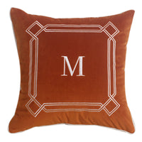 HKM-824147 Elegant Dutch Velvet Embroidery Pillow Cover, 45x45cm, Modern Design Accent Cushion