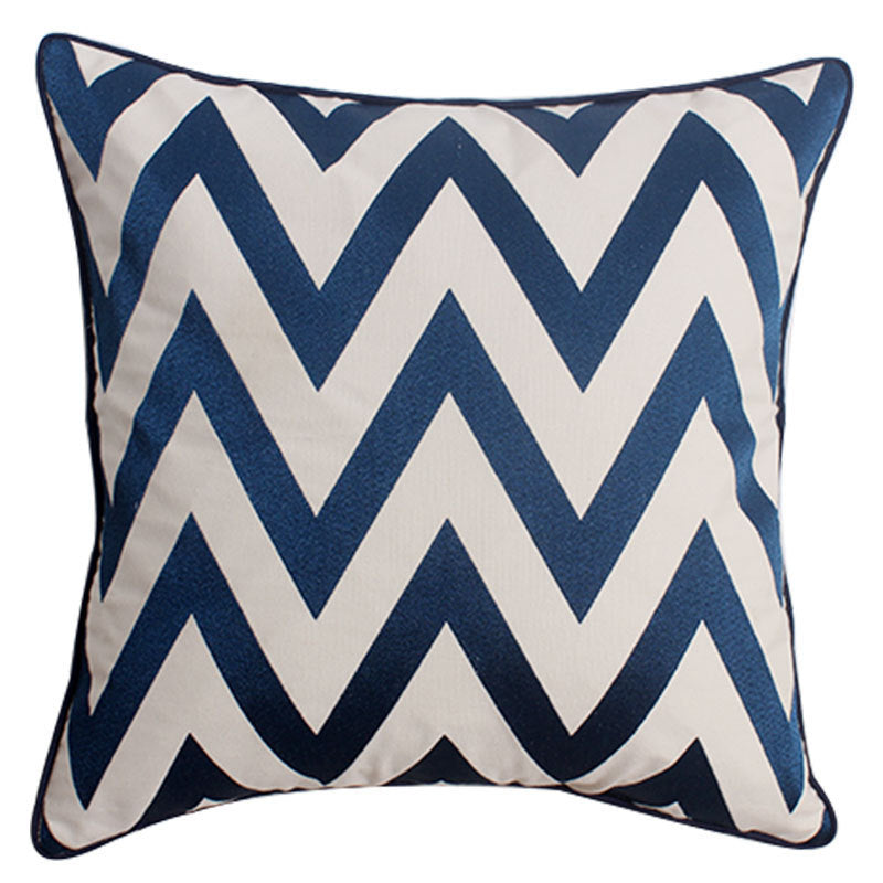 HKM-824147 Elegant Dutch Velvet Embroidery Pillow Cover, 45x45cm, Modern Design Accent Cushion
