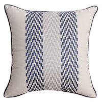 HKM-824147 Elegant Dutch Velvet Embroidery Pillow Cover, 45x45cm, Modern Design Accent Cushion
