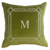 HKM-824147 Elegant Dutch Velvet Embroidery Pillow Cover, 45x45cm, Modern Design Accent Cushion