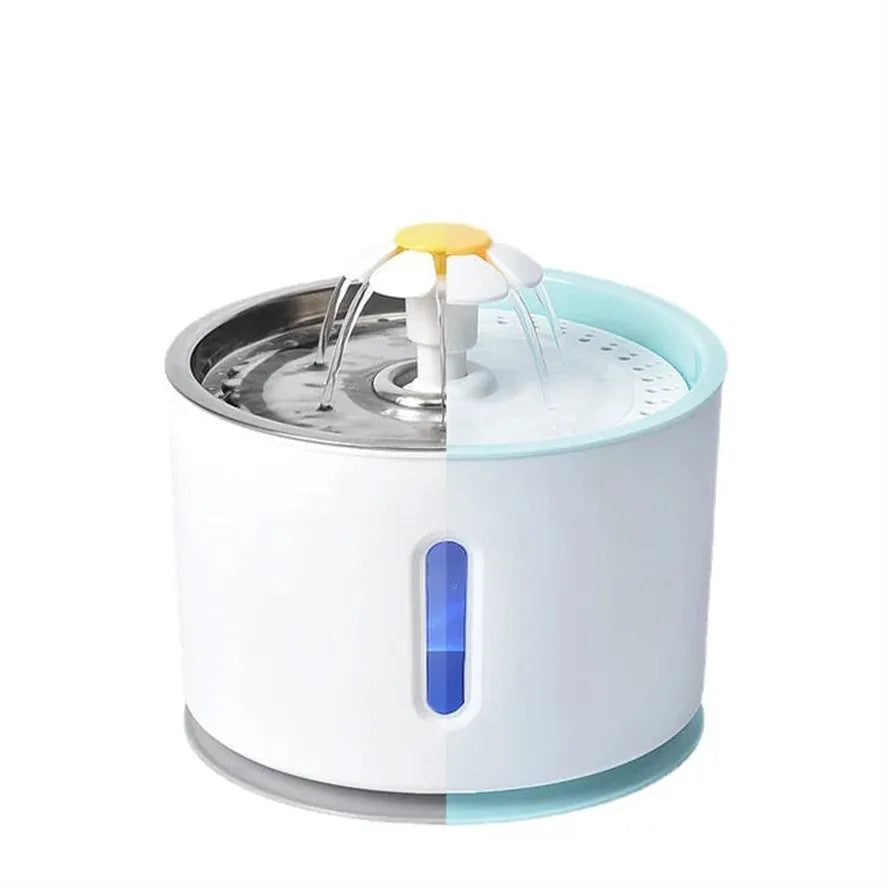 KTX-824211 Automatic Cat Water Fountain with Filtration System for Fresh Drinking Water