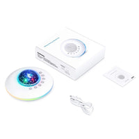 HKM-824467 Soothing White Night Light with Built-in Sounds and Timer Function