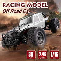 HKM-824595 High Speed 1/16 Scale 4WD Remote Control Drift Truck with LED Lights