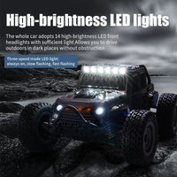 HKM-824595 High Speed 1/16 Scale 4WD Remote Control Drift Truck with LED Lights