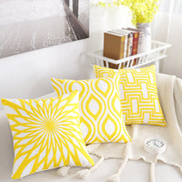 HKM-825043 Modern Striped Sofa Cushion with PP Cotton Filling - Simple Cotton Pillowcase