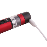 HKM-825107 Rechargeable Aluminum Alloy Electric Grinder with Gift Box - Windproof Design, Available in Multiple Colors