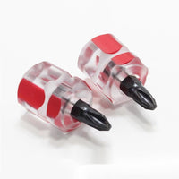 HKM-825427 Compact Mini Screwdriver for Precision Tasks - 6mm Diameter, 37mm Length, Single Use