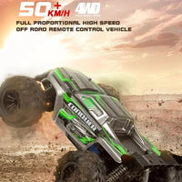HKM-825747 High-Speed 1/16 Scale 4WD Off-Road Remote Control Truck, 50km/h - Fun for Ages 5 and Up