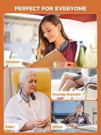HKM-825747 USB-Powered Portable Neck Warmer for Comfort at Home and Office