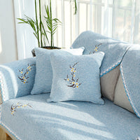HKM-826067 Cotton-Polyester Blend Sofa Cushion Cover for Versatile Home Decor